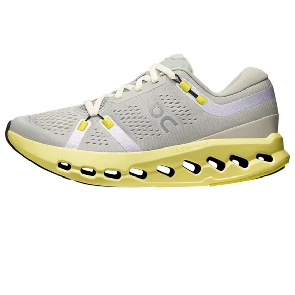 On Women's Cloudsurfer 2 Running Shoes size 9 NIB Grey/Lime color - Picture 5 of 6
